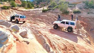 Jeep XJ's Exploring Amazing Diana's Throne Canyon