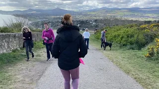 Killiney Hill Park Walking with Wife