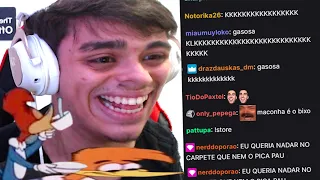 assisti 4 horas de pica pau com o chat e foi incrível