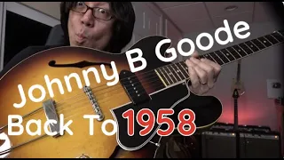 Johnny B Goode - ROCK GUITAR LESSON - 3 Levels