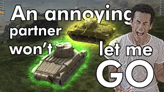 An annoying teammate in World of tanks Blitz #shorts