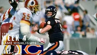 Jim McMahon Leads Bears to DOMINANT Win Over Redskins! (Redskins vs. Bears 1985, Week 4)