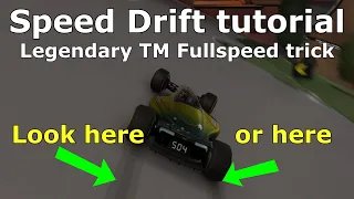 How to Speed Drift in Trackmania + BONUS CLIP (Summer 2020 - 22 Tutorial)
