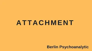 Introduction to attachment theory