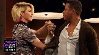 Jenna Elfman & Terrence Howard Do the Tango