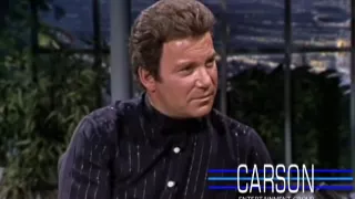 Star Trek Actor William Shatner discusses Star Trek SFX & TJ Hooker, Johnny Carson's Show 1982