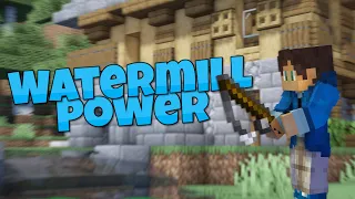 Minecraft Create Mod 1.18 Let's Play #4 - "Watermill Power"