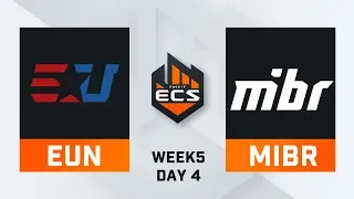 eUnited vs MIBR - Map 2 - Train (ECS Season 8 - Week 5 - DAY4)