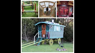 Time Lapse Gypsy Wagon Build - From Go To Whoa There Horsey!