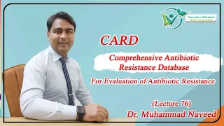 Comprehensive Antibiotic Resistance Database (CARD) | Lecture 76 | Dr. Muhammad Naveed