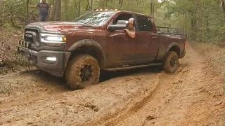 Subaru, Jeep, Ram, and Ford on Very Muddy Roads