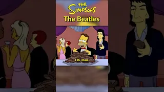 The Simpsons meet The Beatles #shorts