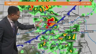 DFW weather: Overnight storm chances