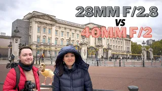 28mm & 40mm pancakes: on the streets of London