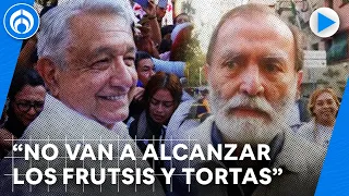 "Aquí todos somos acarreados": Epigmenio Ibarra desde la marcha de apoyo a AMLO