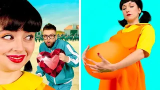 Minha Namorada É A Boneca Do Jogo Round 6 Momentos Round 6 Na Vida Real por Gotcha! Viral