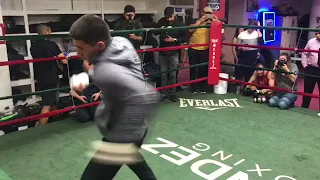 DMITRY BIVOL TRAINING FOR SULLIVAN BARRERA!