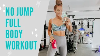 35 MINUTE FULL BODY WORKOUT (NO JUMPS!) | WORKOUT WITH ME!