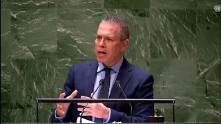 "We will defend ourselves and we will defend our future.": Gilad Erdan, Israeli Ambassador to the UN