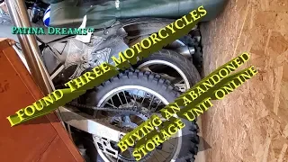 I Found 3 Motorcycles in an Abandoned Storage Unit!!!