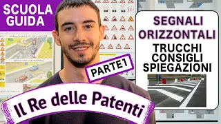 SEGNALI ORIZZONTALI pt 1 - IL RE DELLE PATENTI - PATENTE B