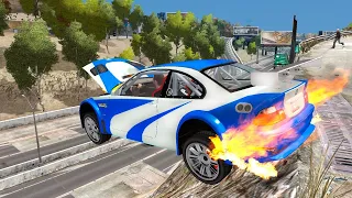 GTA 4 Crazy BMW M3 GTR Crashes and Epic Moments ep.1
