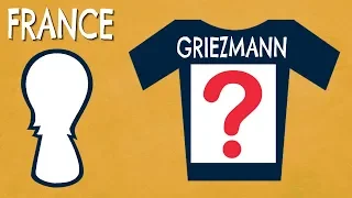 Can You Guess France's Players Squad Numbers For World Cup 2018? | Football Quiz