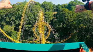 Loch Ness Monster POV 4K Front Row 60fps Busch Gardens Williamsburg, VA