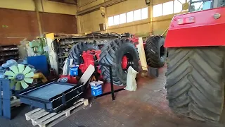 Начали капитальный ремонт трактора КИРОВЕЦ К-744 для Республики Башкортостан