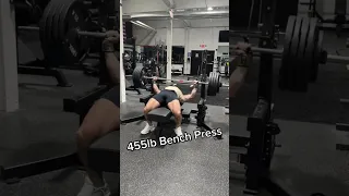 455LB/206KG Bench Press @ 165LB/75KG