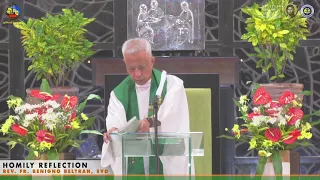 Homily By Fr. Benigno Beltran, SVD- July 27 2021,  Tuesday 17th Week  in Ordinary Time