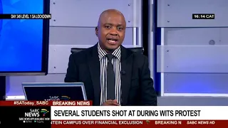 Wits Protest I Reaction from ANC's Pule Mabe