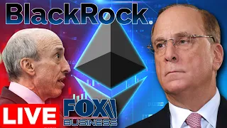 Larry Fink on Fox Business LIVE🔴SEC vs Ethereum ETF