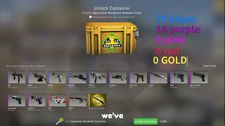 Opening one CSGO case every day until I get a knife #85