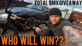 TOTAL BMX GIVEAWAY  (THE CHASE FOR THE KILLA BEE)