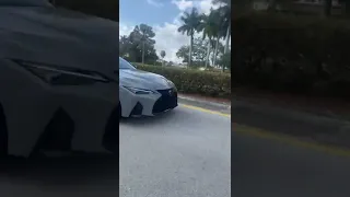 Hellcat vs Lexus IS 500 F SPORT Performance