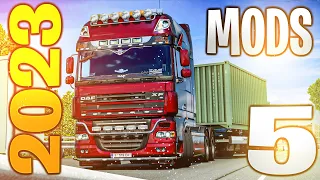 5 🔥 ENJOYABLE 2023 MODS for ETS2 1.47 that Improve Your Game Experience | ETS2 mods