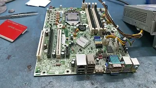 how to completely diagnose hp elite 8200 desktop motherboard