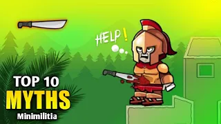 Top 10 Mythbusters in Mini Militia | Mini Militia Myths That Everyone Should Know