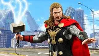 Playing GTA 5 as THOR!