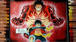 One Piece: Luffy Gear 4 DRAWING