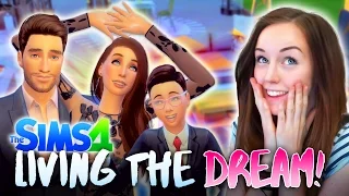😎LIVING IN DREAM HOUSE!! (plus possible PREGNANCY?!🍼)  (The Sims 4 #14! 🏡)