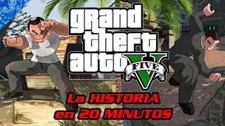 GRAND THEFT AUTO V La Historia en 20 MINUTOS | "El Resumidero" - HollowAvs