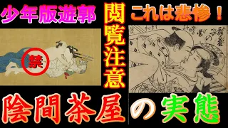 【歴史解説】陰間茶屋の真実！江戸時代の少年版遊郭！？【MONONOFU物語】