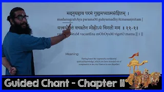 Bhagavad Gita Sanskrit Guided Chant with Meaning - Chapter  11 - Vishwaroopa Darshana Yoga