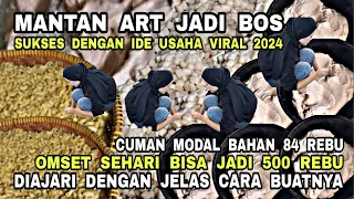 IDE USAHA MANTAN ART JADI BOS! DIAJARI CARA BUATNYA DENGAN JELAS - MODAL 84 REBU BISA JADI 500 REBU