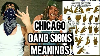 CHICAGO GANG SIGNS MEANINGS