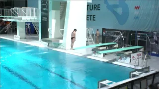 Girls B 1m preliminary - Eindhoven Diving Cup 2020