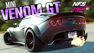 Need for Speed HEAT - Mini HENNESSEY VENOM GT?! (Lotus Exige Customization)
