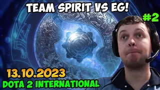 Папич комментирует Dota 2 International 2023! Team Spirit vs EG! 2